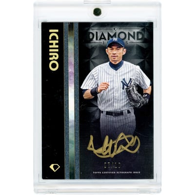 Ichiro New York Yankees Autographed 2023 Topps Diamond Icons Gold Ink #BPA-1 #7/10 Card