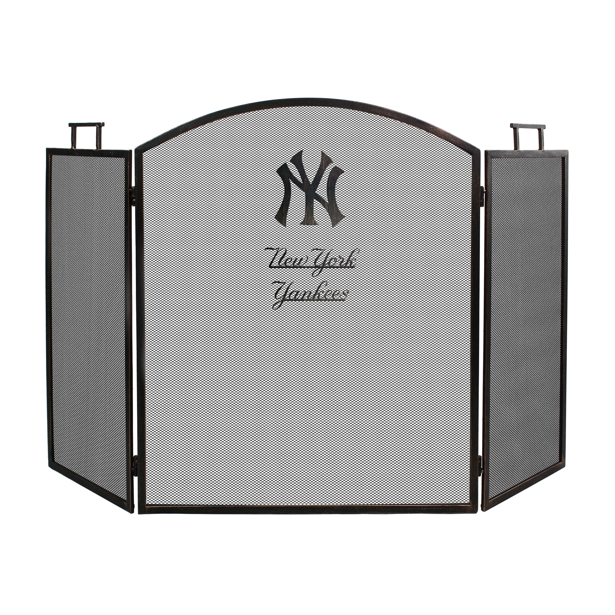 New York Yankees Imperial Fireplace Screen - Brown