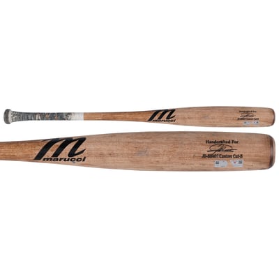 Jasson Domínguez New York Yankees Fanatics Authentic Game-Used Tan Marucci Broken Bat vs. Texas Rangers on April 27, 2026