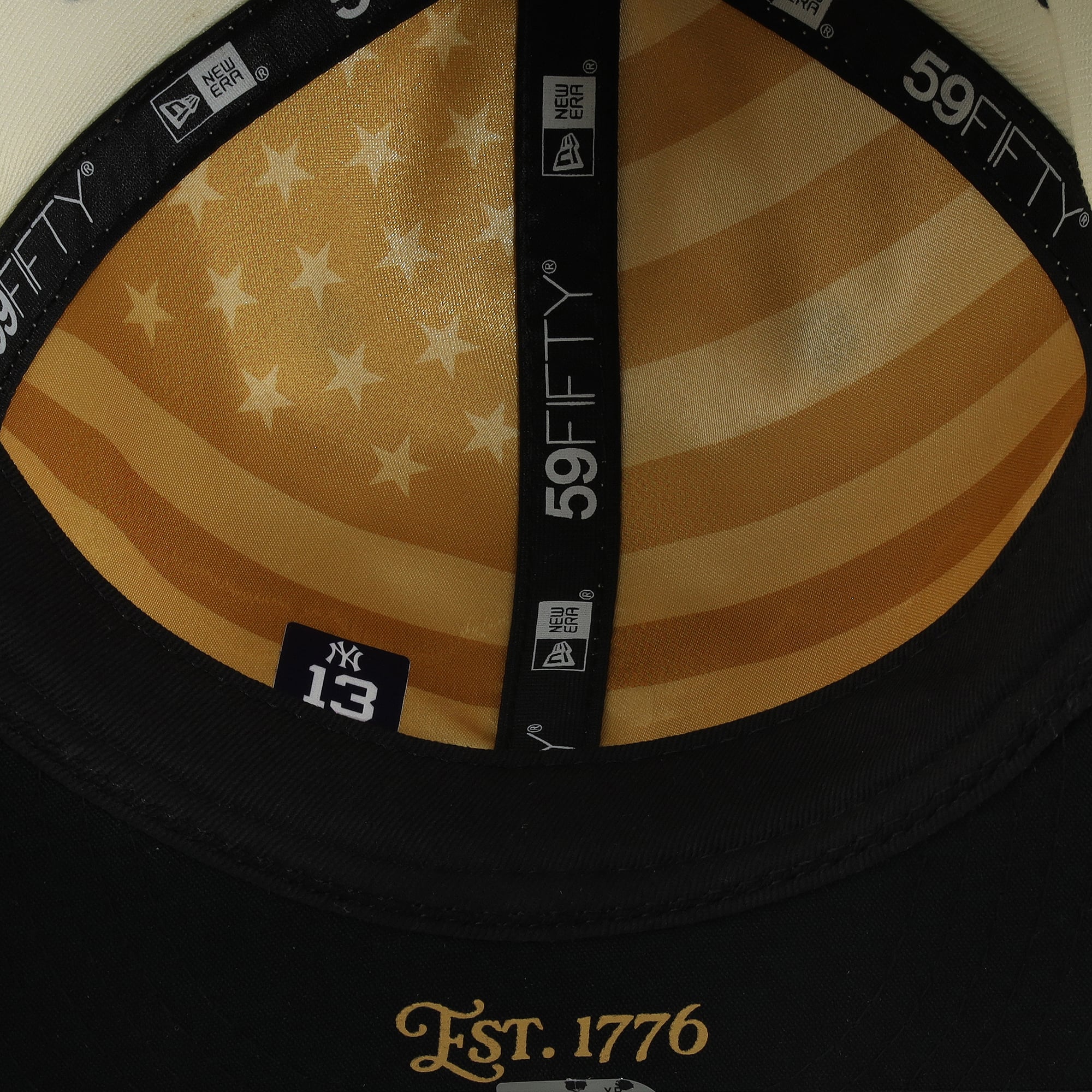 Jazz Chisholm Jr. New York Yankees Game-Used #13 Cream/Navy Cap vs. Minnesota Twins on July 4, 2026