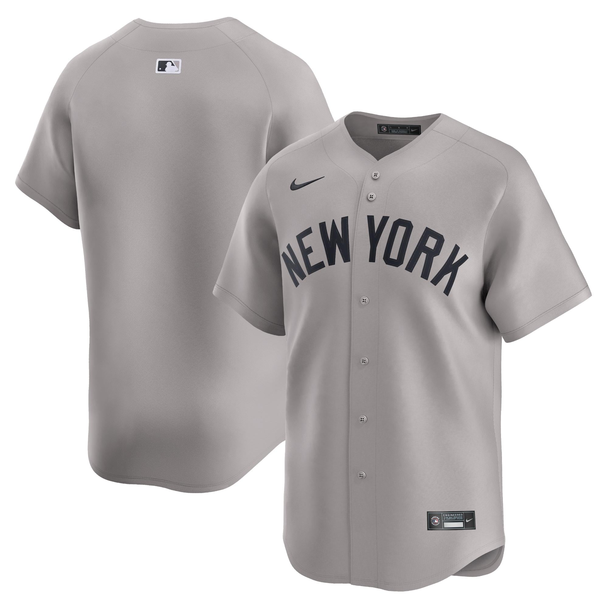 NIKE ヤンキース ユニフォーム リミテッドジャージ ロード グレー