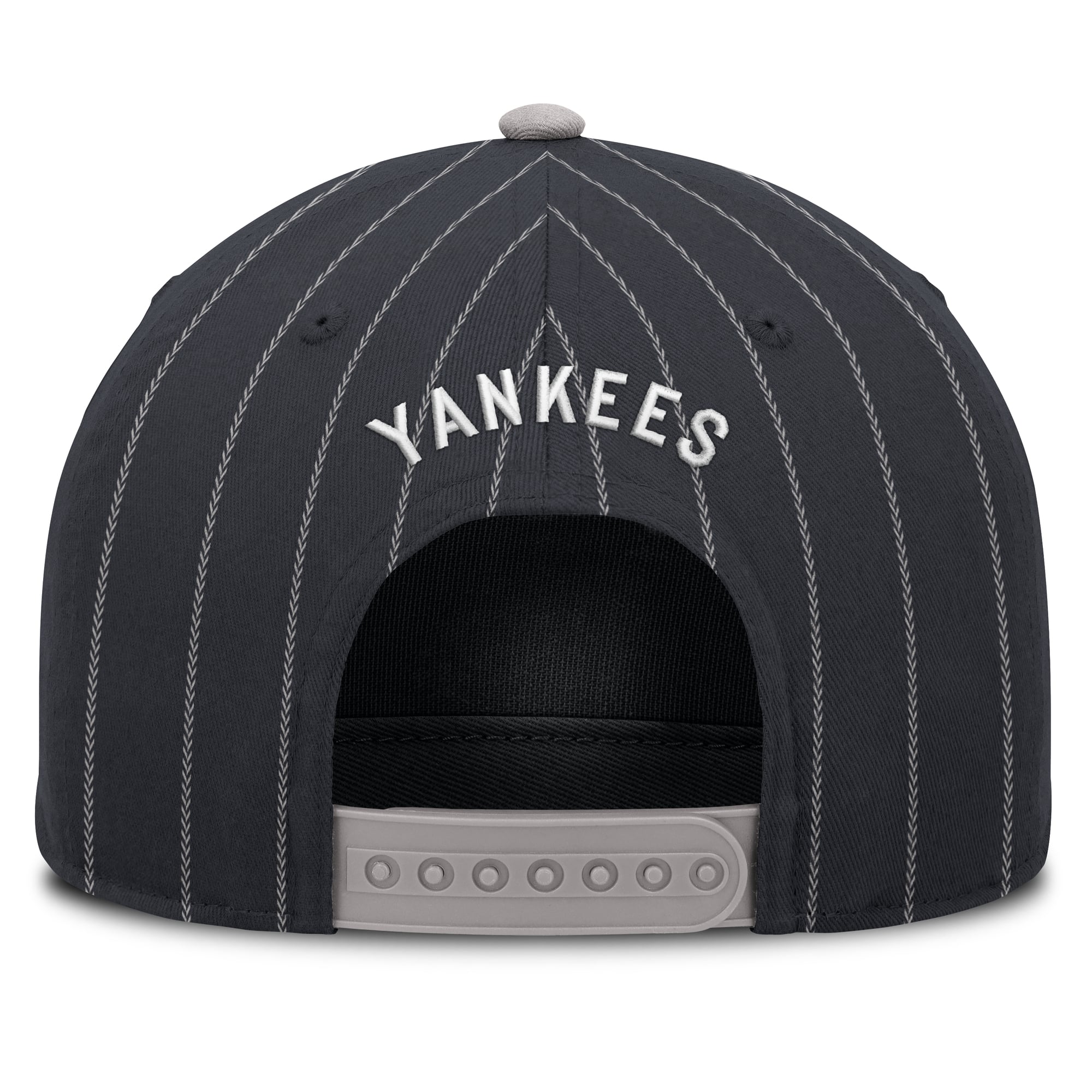 Casquette ajustable Nike bleu marine/grise New York Yankees Cooperstown Rise pour homme