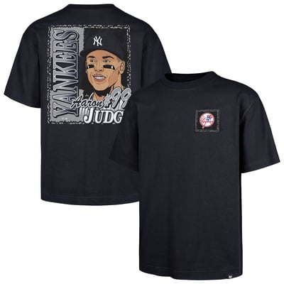 Aaron Judge New York Yankees '47 Profile Foundation T-Shirt - Navy