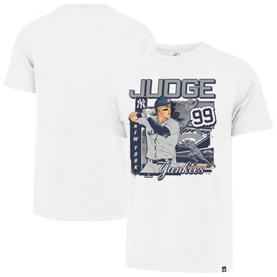 Aaron Judge New York Yankees '47 Field Mark Franklin T-Shirt - White