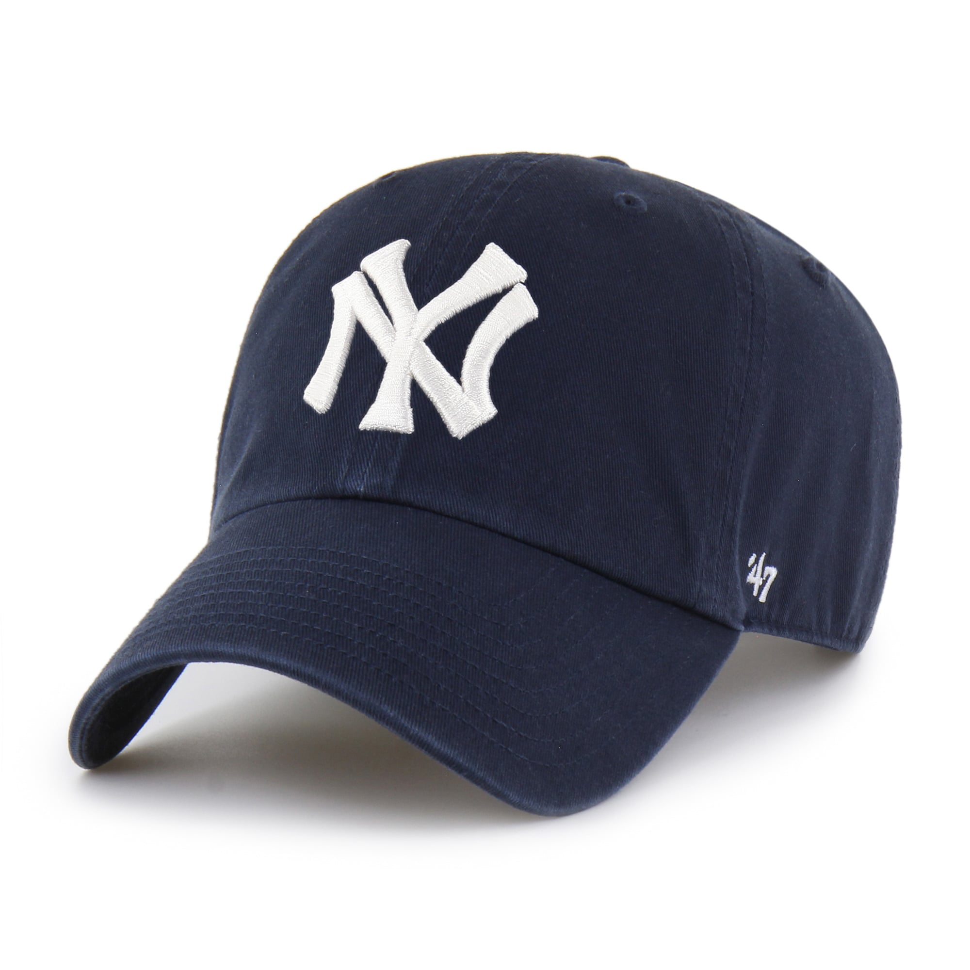 Casquette ajustable « Clean Up » des Yankees de New York, collection Cooperstown, bleu marine, modèle 47