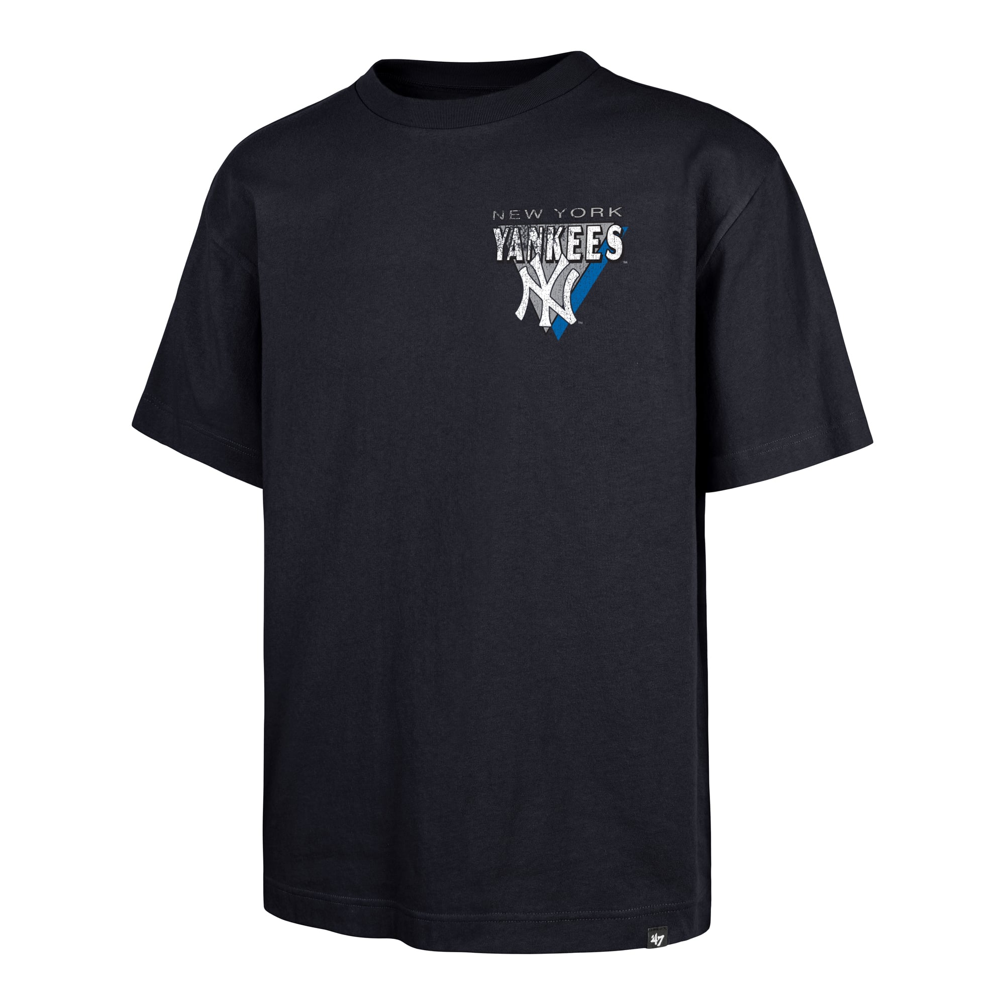 T-shirt homme '47 Navy New York Yankees Under Bar Foundation