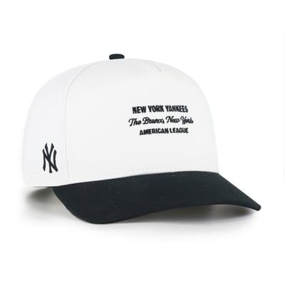 New York Yankees '47 Contemporary Two-Tone Hitch Adjustable Hat - White/Black