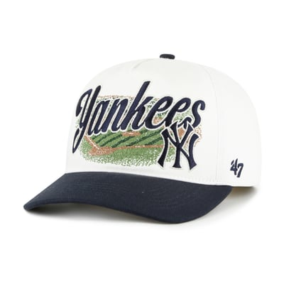 New York Yankees '47 Enfield Hitch Adjustable Hat - White/Navy