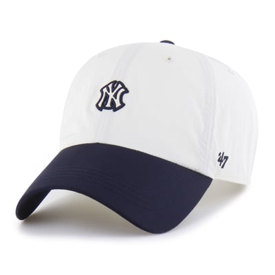 New York Yankees '47 Modernia Clean Up Adjustable Hat - White/Navy