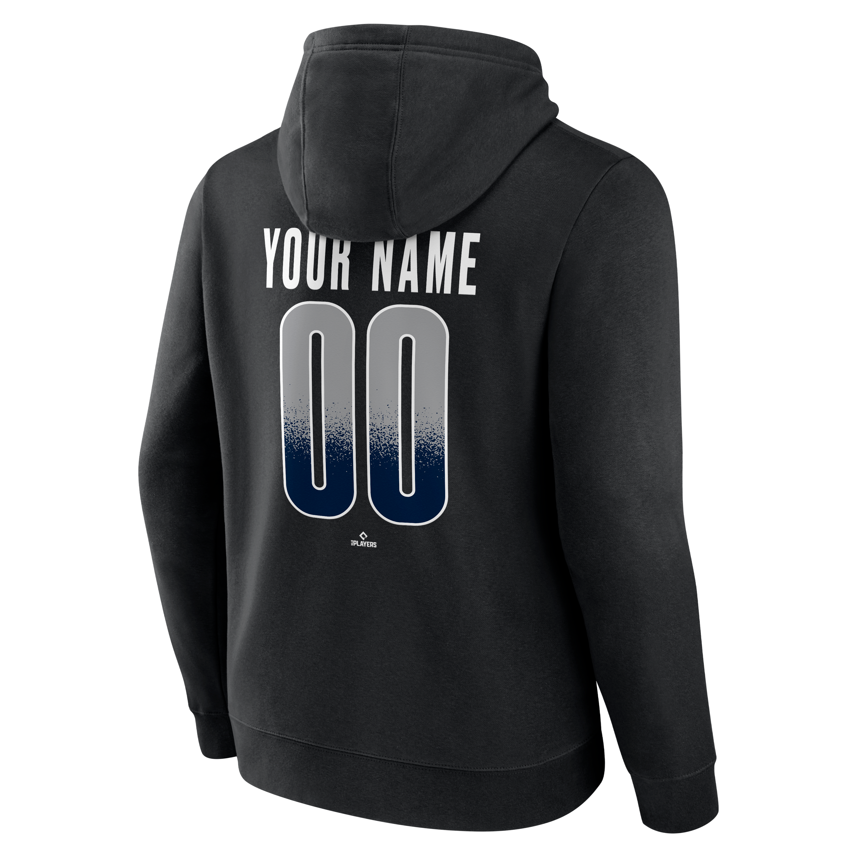 Men's Black New York Yankees Home Field Pop Personalized Name & Number Hoodie