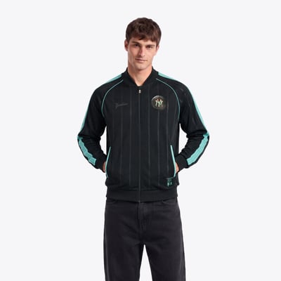 New York Yankees Fanatics Subway Series Full-Zip Bomber Jacket - Black