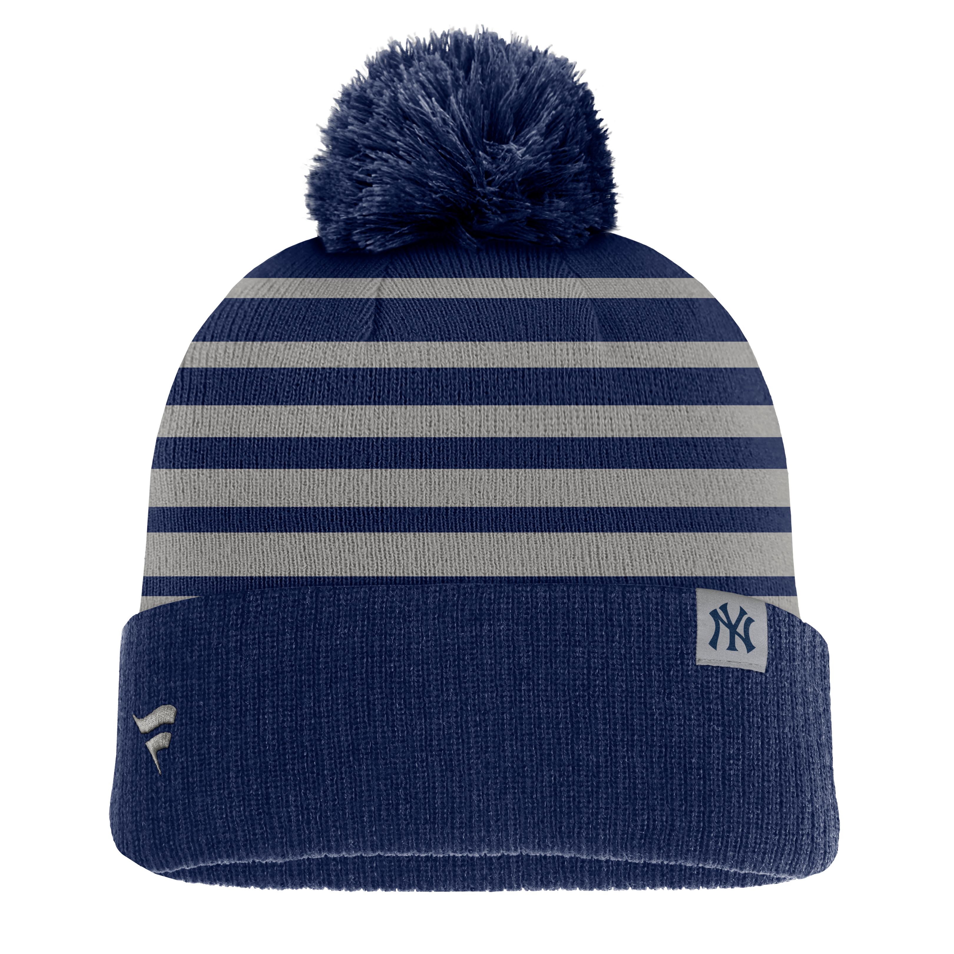 Men's Fanatics Navy New York Yankees Gradual Knit Hat with Pom