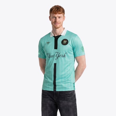 New York Yankees Fanatics Subway Series Fan Polo - Turquoise