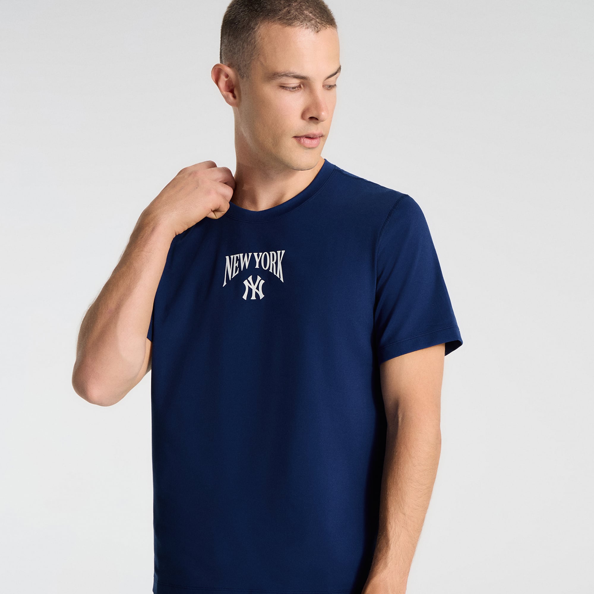 T-shirt en jersey doux Midnight Shadow New York Yankees pour homme de lululemon