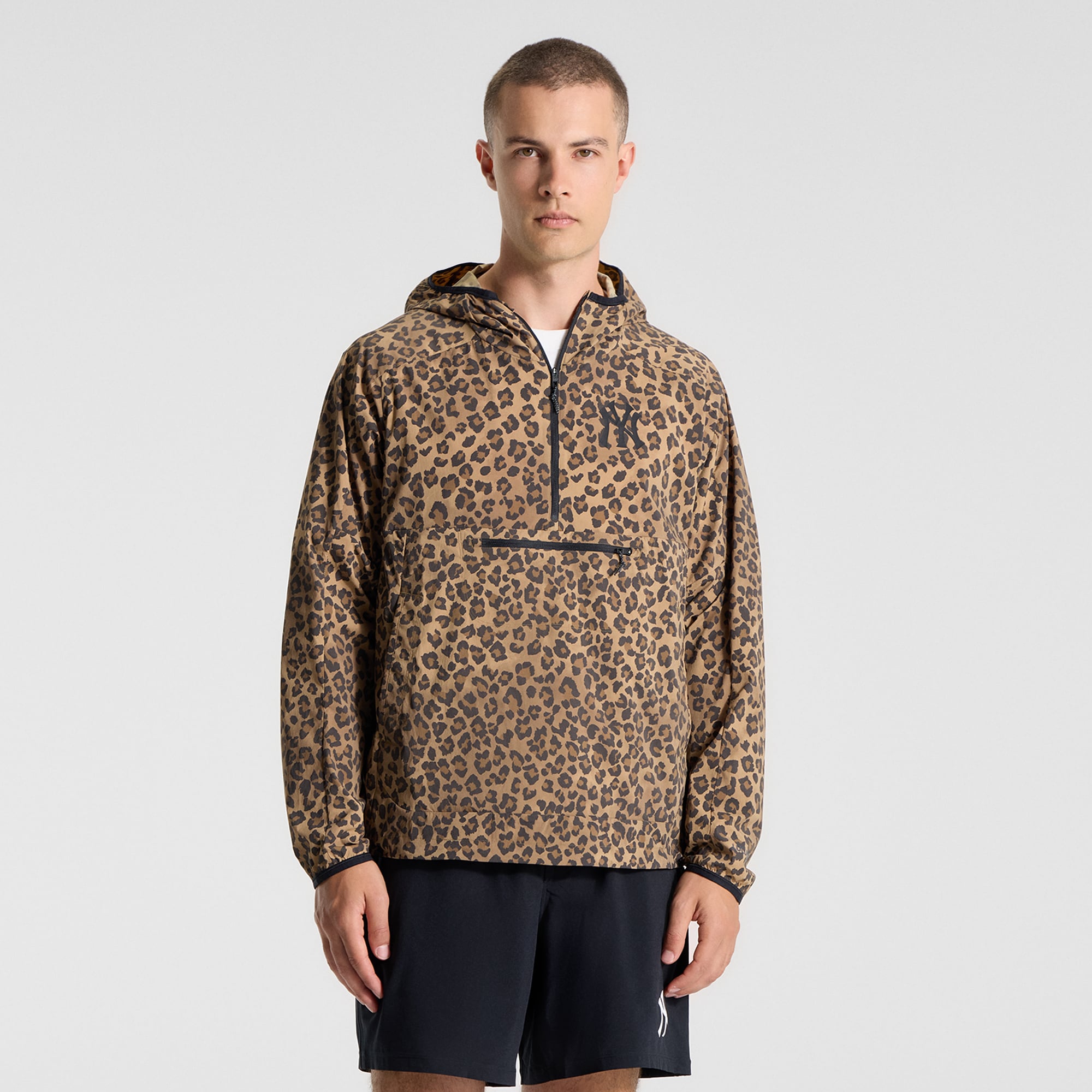 Men's lululemon New York Yankees Multi-Pocket Running Anorak *Leopard