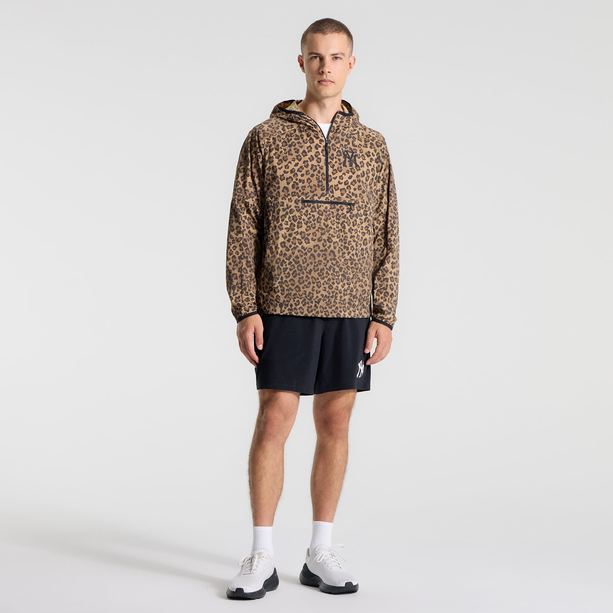 Men's lululemon New York Yankees Multi-Pocket Running Anorak *Leopard
