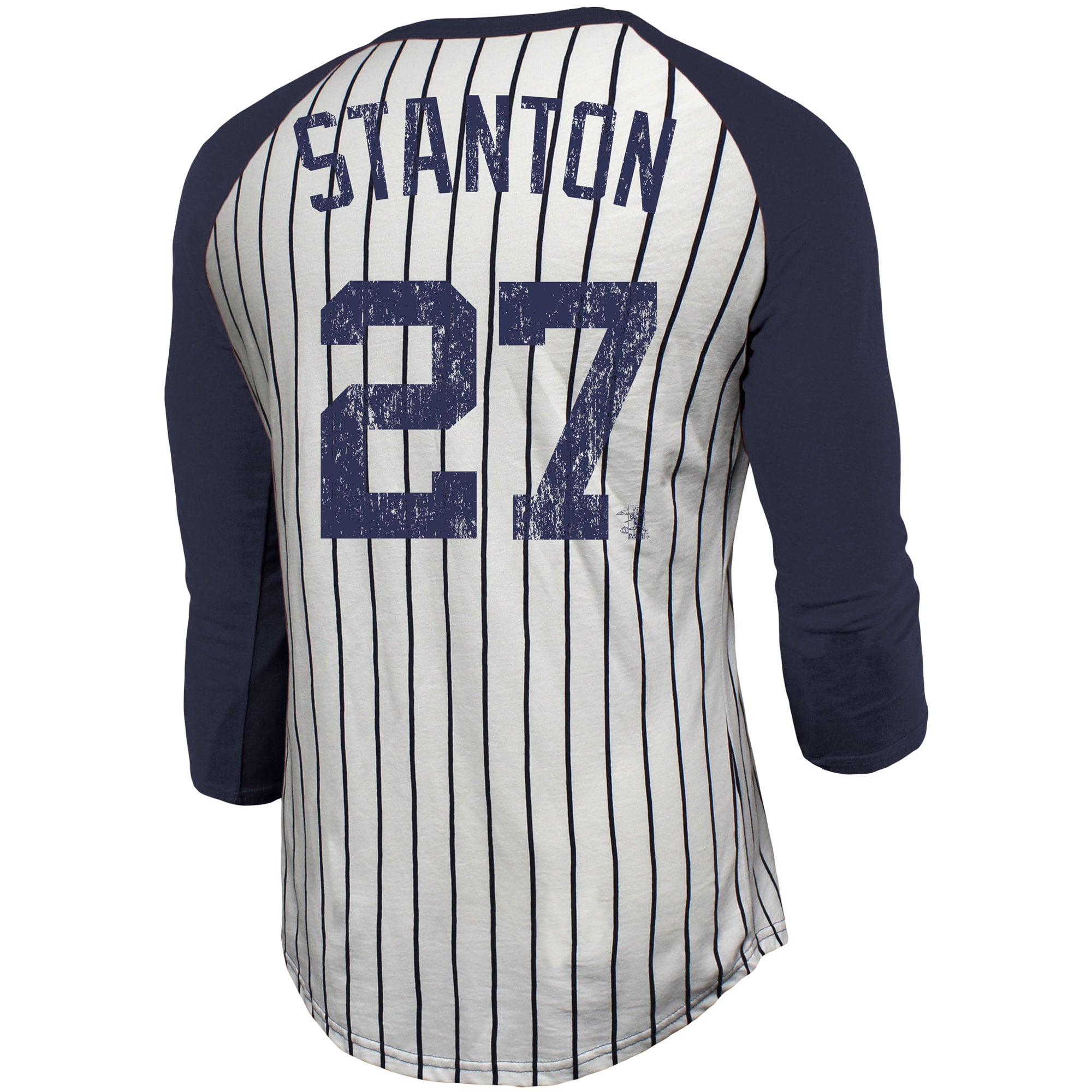 Men's Majestic Threads Giancarlo Stanton White New York Yankees