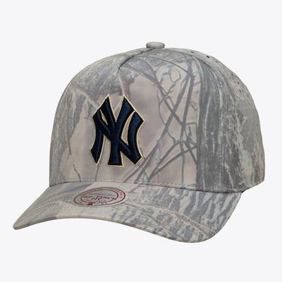 New York Yankees Mitchell & Ness Perfect Pro Pinch Adjustable Hat - Camo