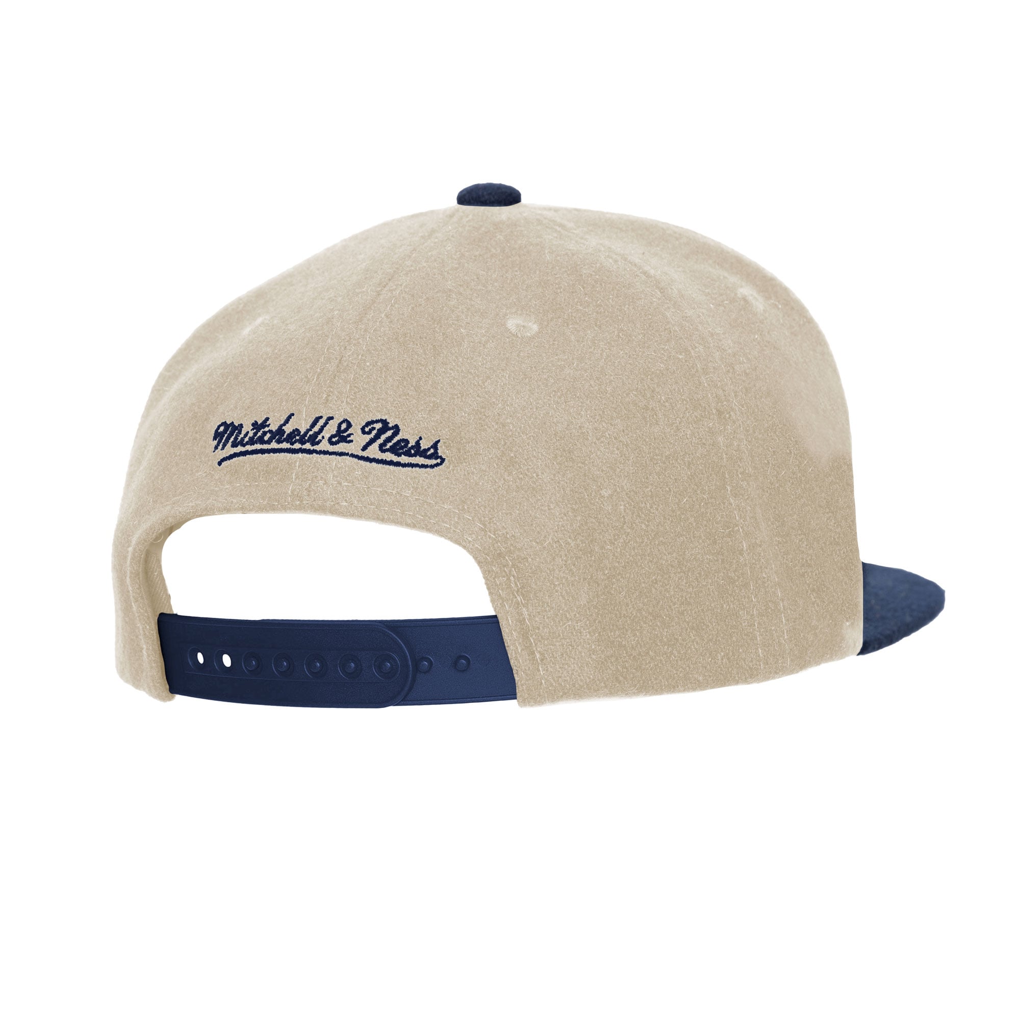 Casquette snapback Mitchell & Ness crème New York Yankees Subway Series pour homme