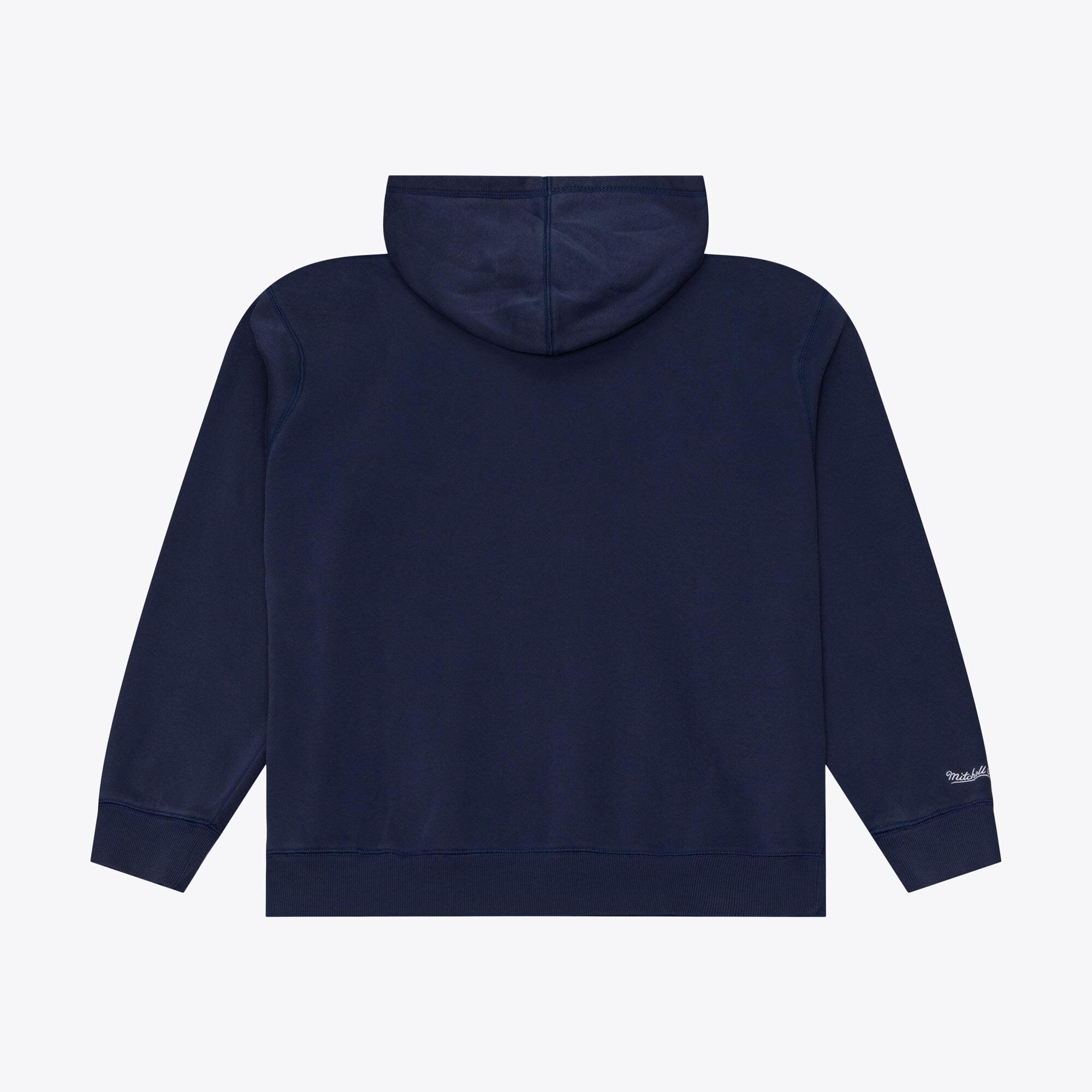 Sweat à capuche en polaire Mitchell & Ness Core Essentials bleu marine pour homme, New York Yankees