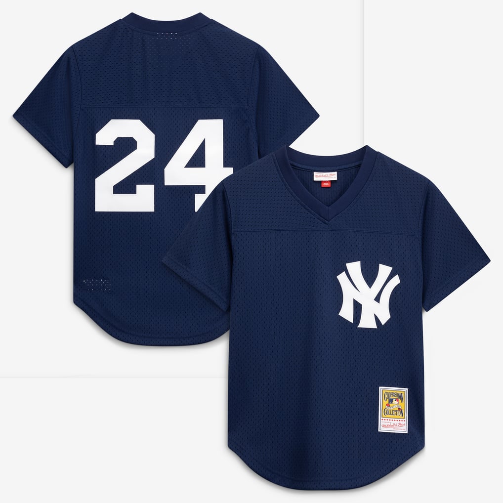 メンズ Mitchell&Ness リッキー・ヘンダーソン ネイビー ニューヨーク 