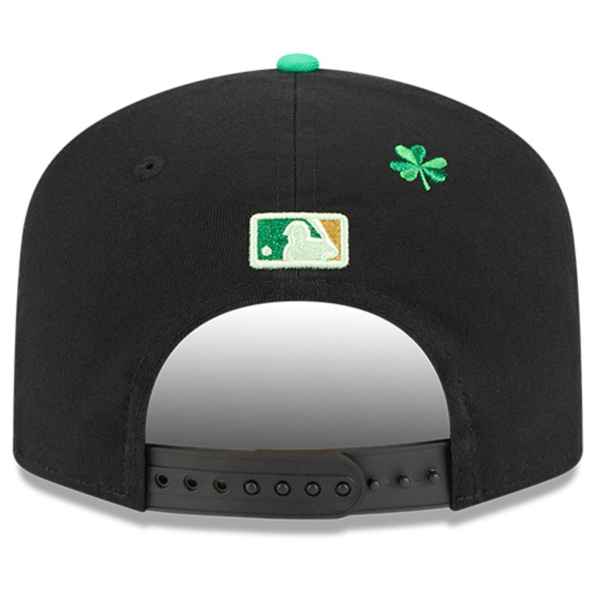Casquette ajustable New Era noire pour homme, New York Yankees, édition spéciale Saint-Patrick 2026 (19TWENTY).