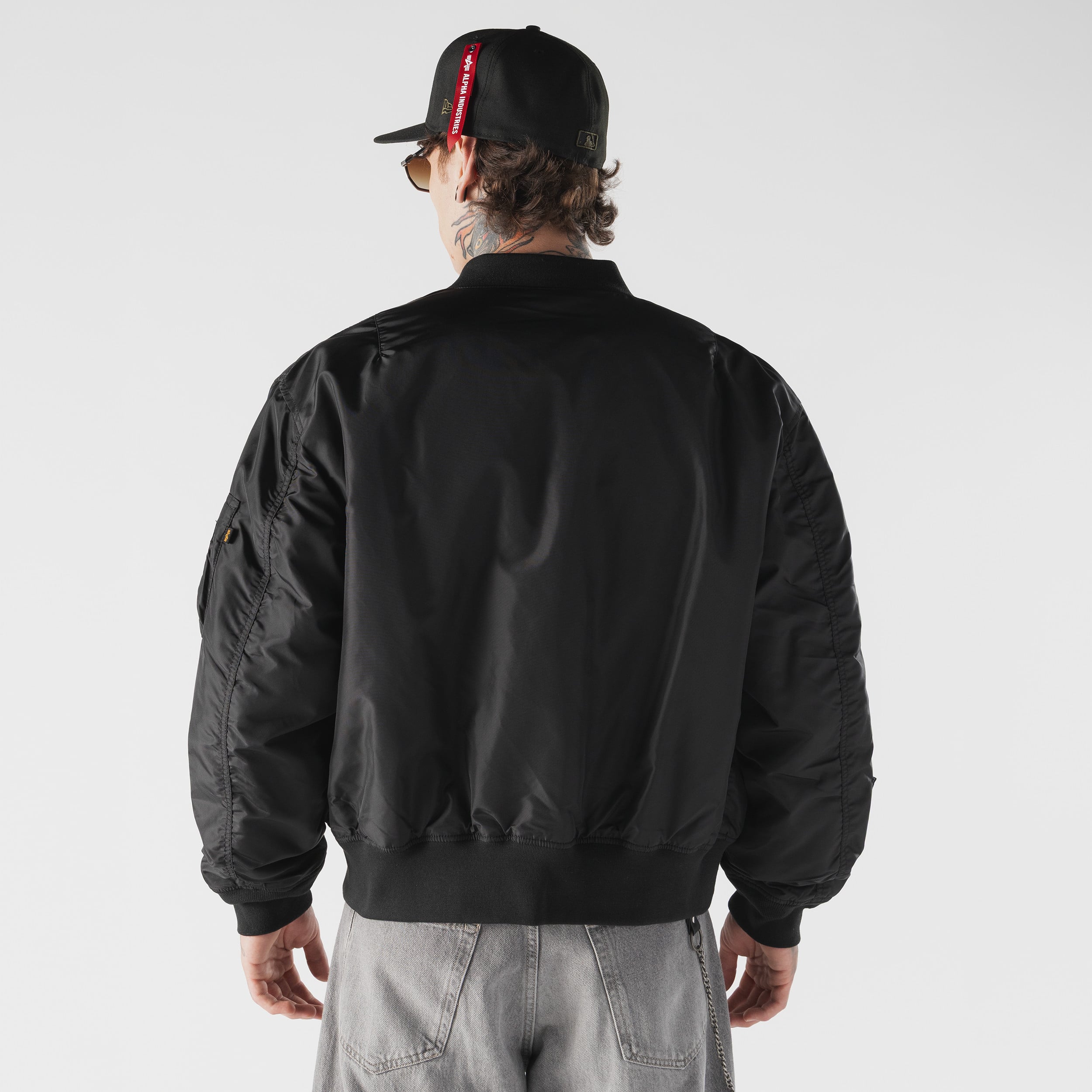 Veste bomber et gilet zippés 3 en 1 MA-1 New Era noirs pour homme, York Yankees