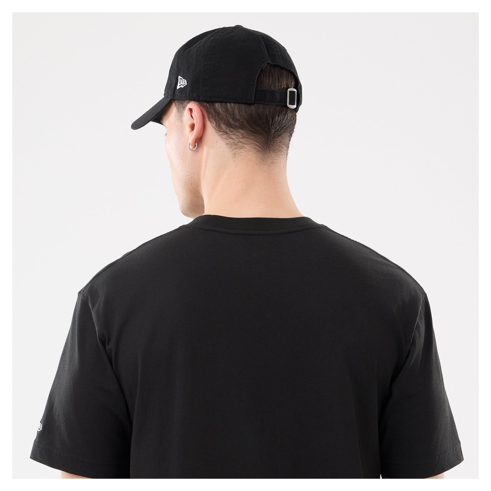 T-shirt New Era noir pour homme, style York Yankees, « Blessed Aesthetic »