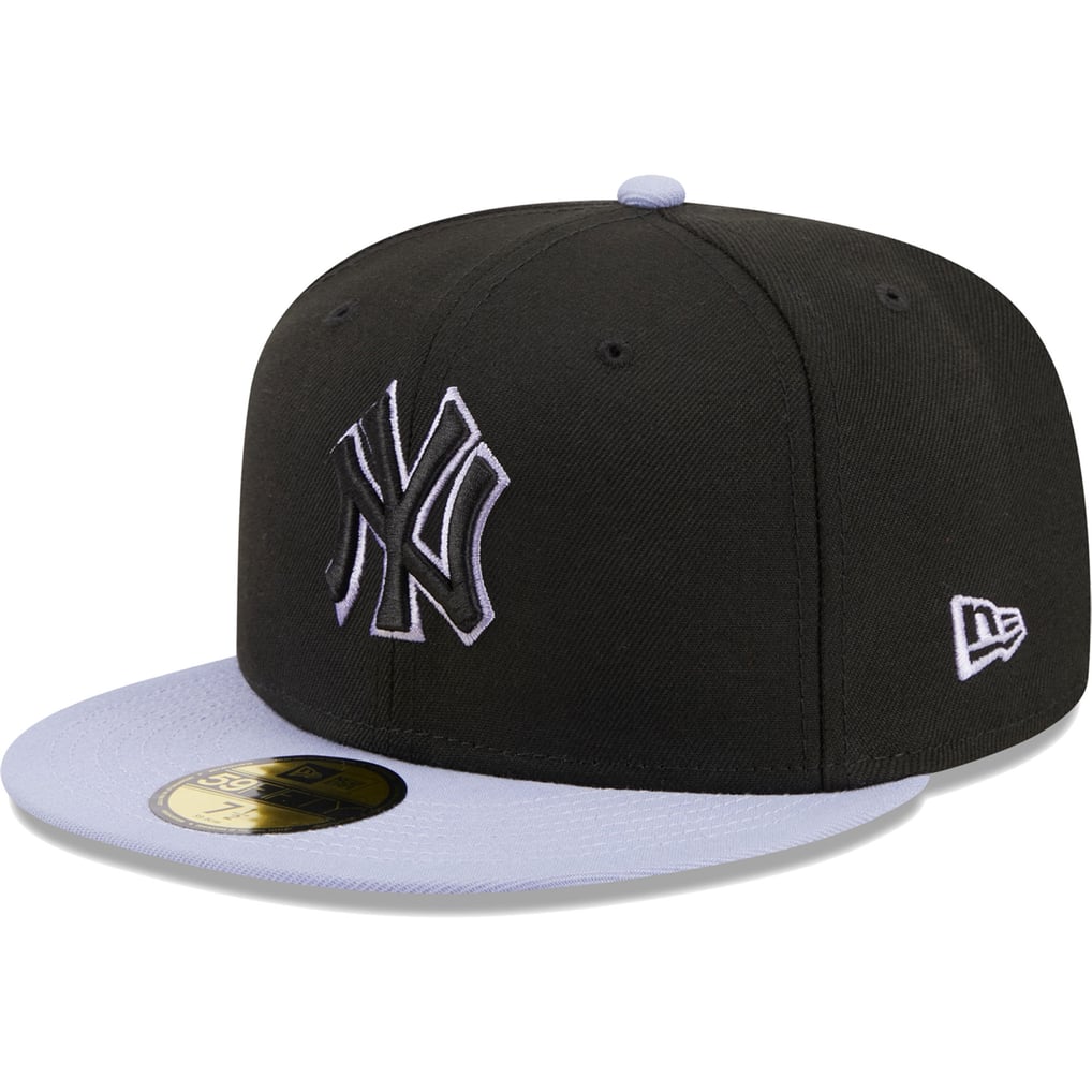 New York Yankees New Era Side Patch 59FIFTY Fitted Hat - Black