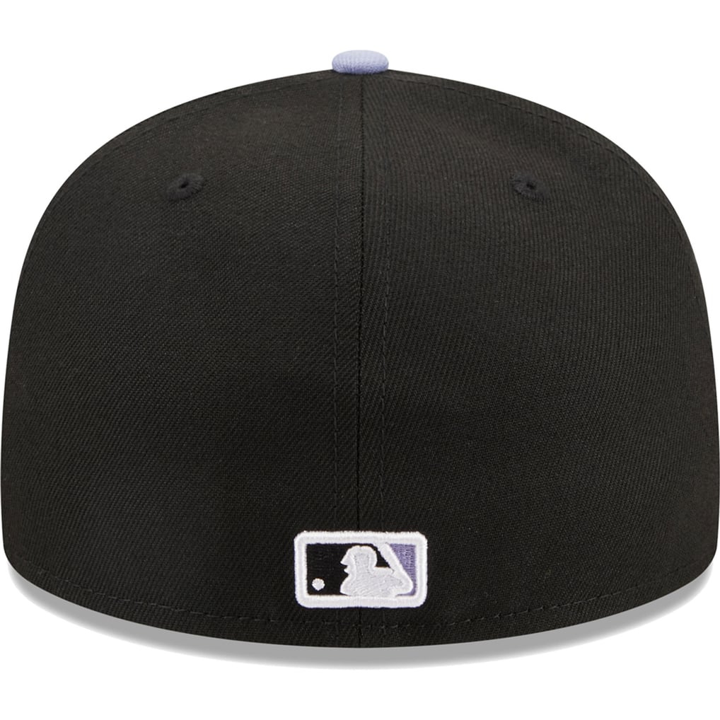 New York Yankees New Era Side Patch 59FIFTY Fitted Hat - Black