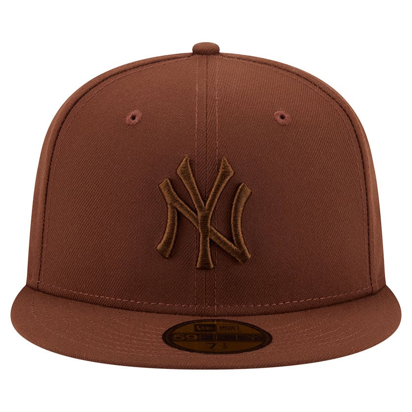 Casquette ajustée New Era marron York Yankees 59FIFTY pour homme