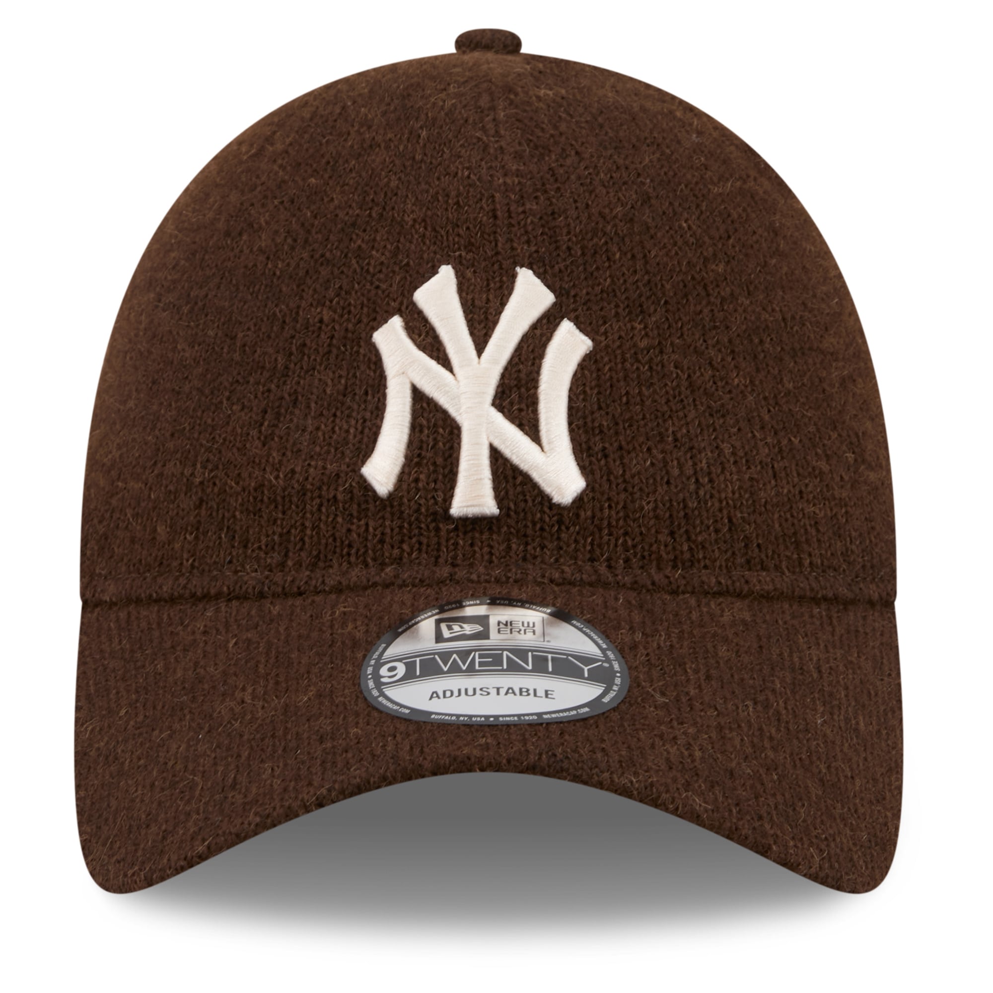 Casquette ajustable New Era marron New York Yankees Open Market en laine 9TWENTY pour homme