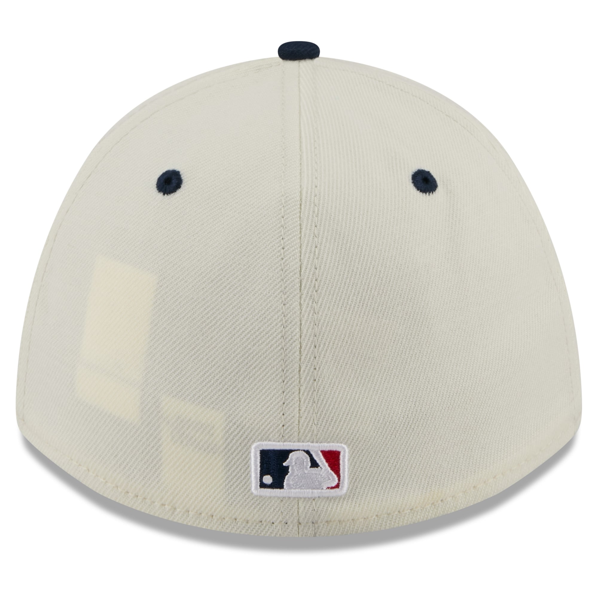 Men's New Era Cream/Navy York Yankees USA 250 Fourth of July 39THIRTY M-Crown Flex Hat