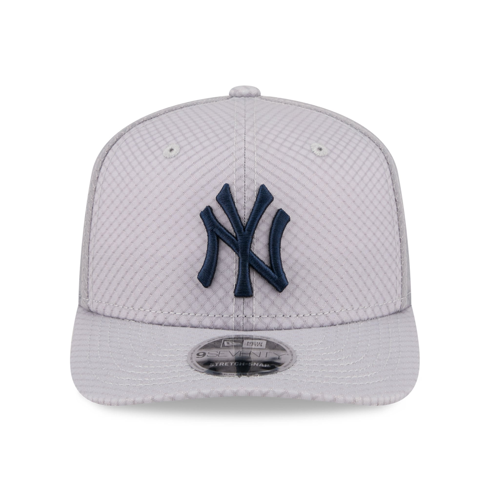 Casquette trucker ajustable New Era grise New York Yankees 9SEVENTY pour homme