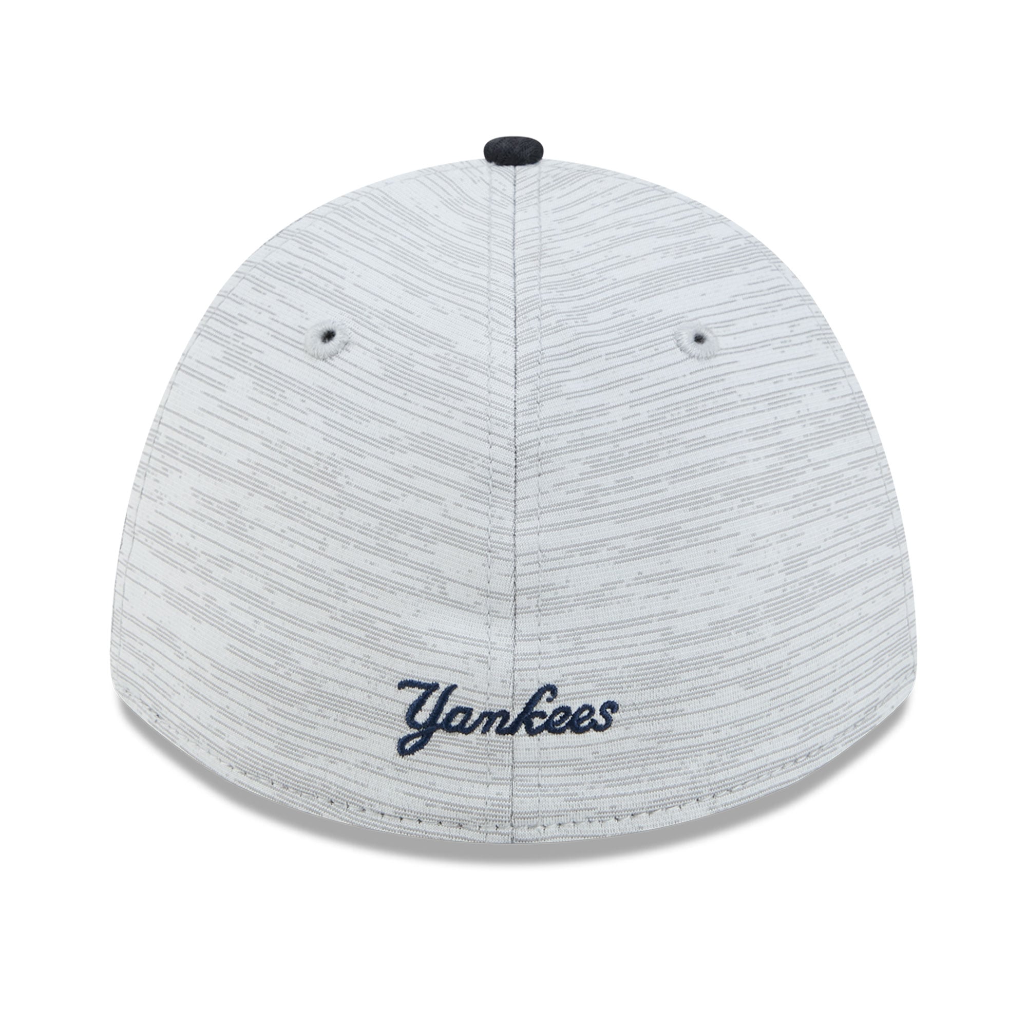 Men's New Era  Gray/Navy York Yankees Tech 39THIRTY A-Frame Flex Hat