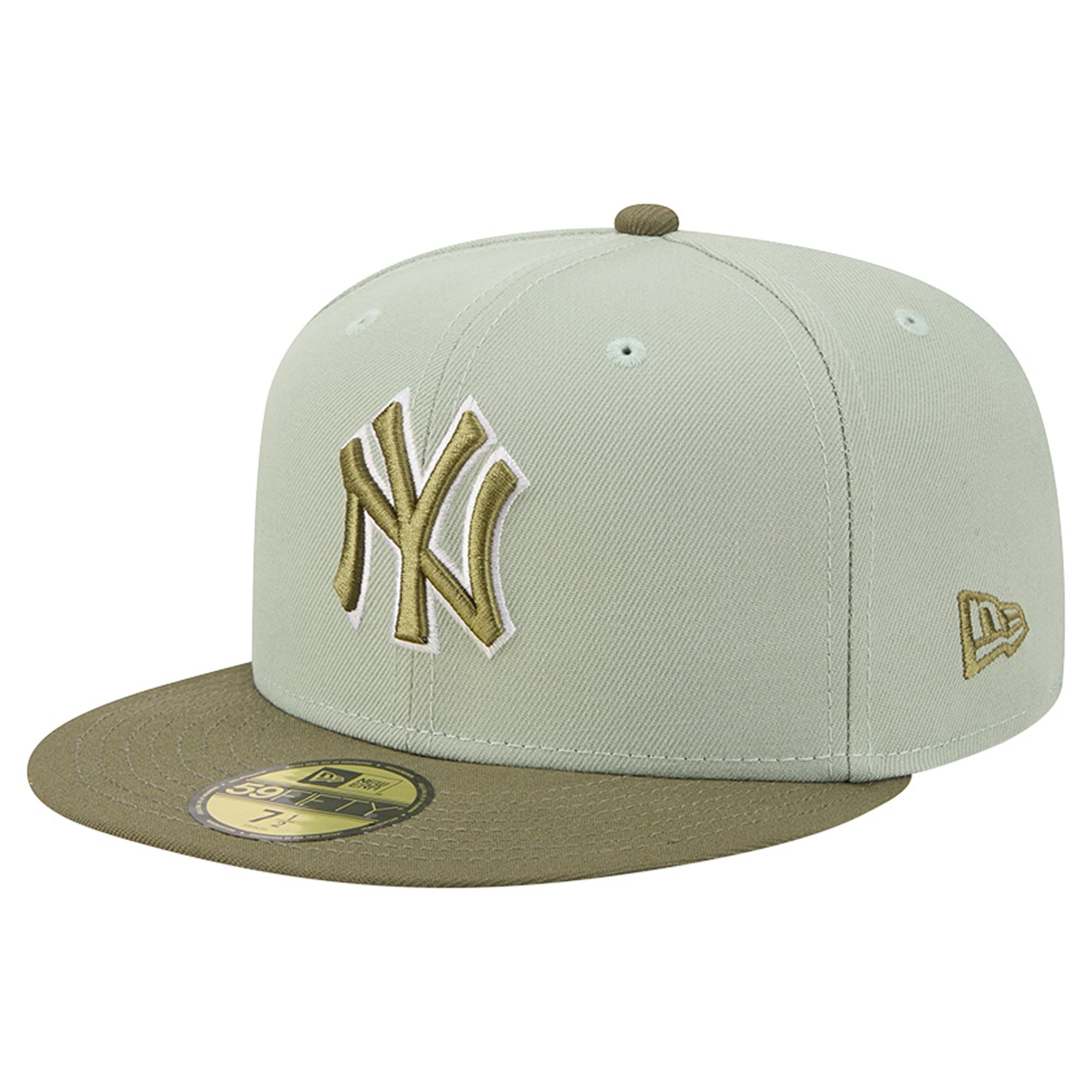 Men's New Era Green/Olive York Yankees Color Pack 59FIFTY Fitted Hat