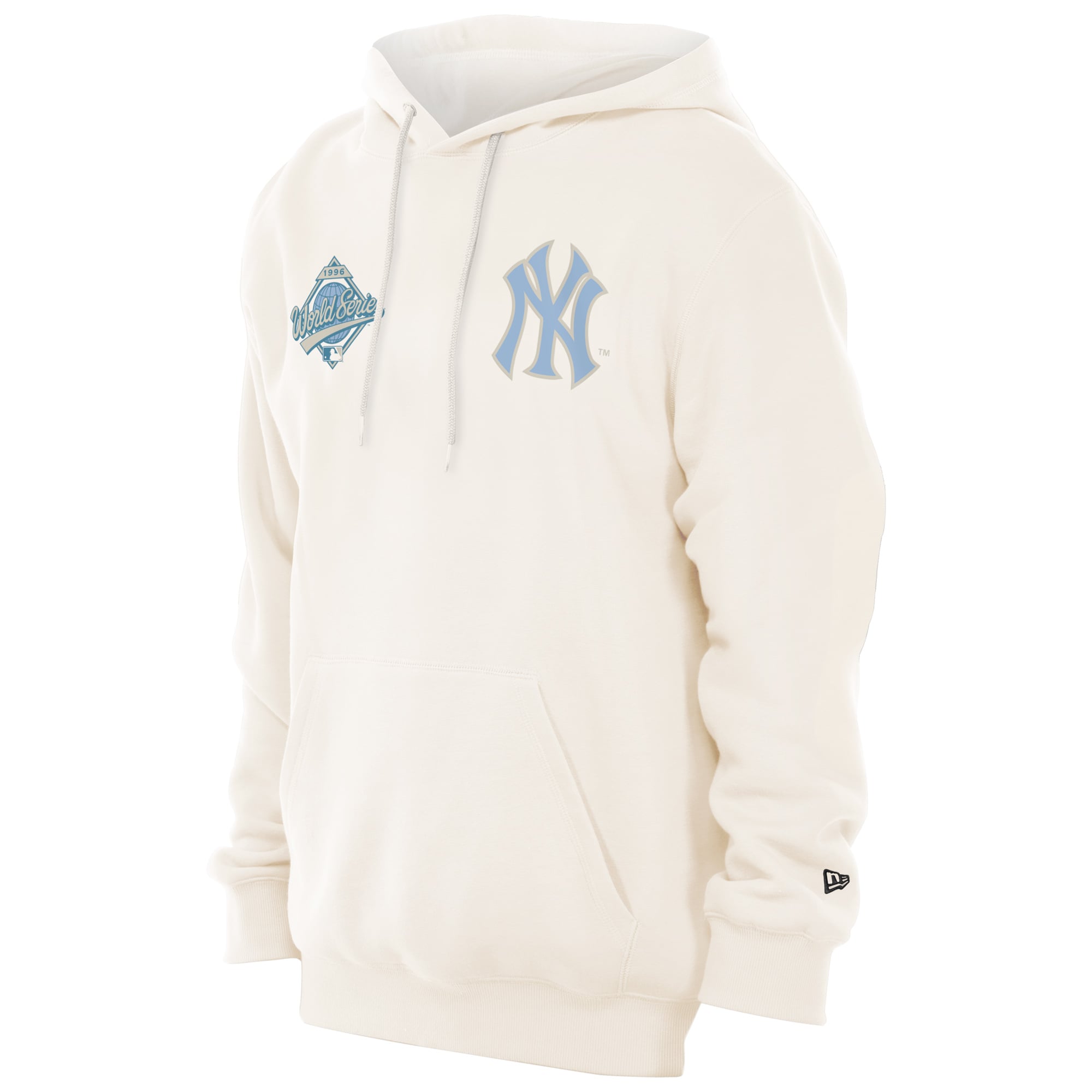 Sweat à capuche New Era Equinox naturel pour homme, Era, York Yankees