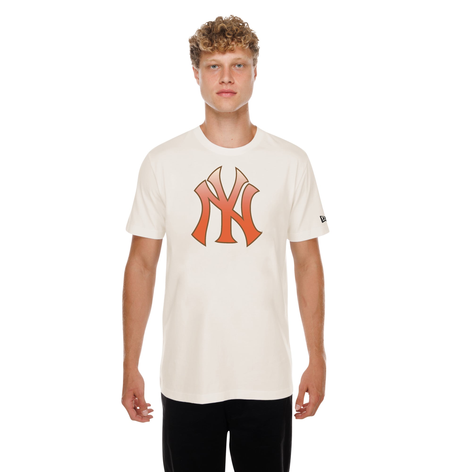 T-shirt homme New Era Natural York Yankees Pumpkin Spice