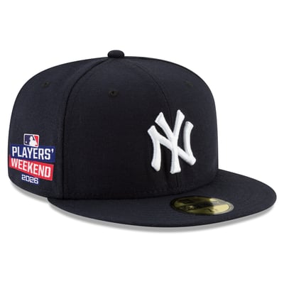 New York Yankees New Era 2026 Players' Weekend Authentic Collection 59FIFTY Fitted Hat - Navy