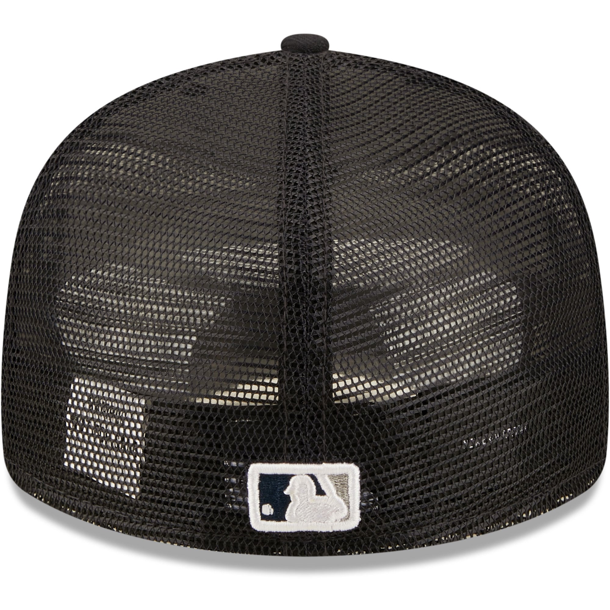 Casquette ajustée New Era 59FIFTY pour homme, bleu marine, collection Authentic York Yankees, dos en maille, profil bas