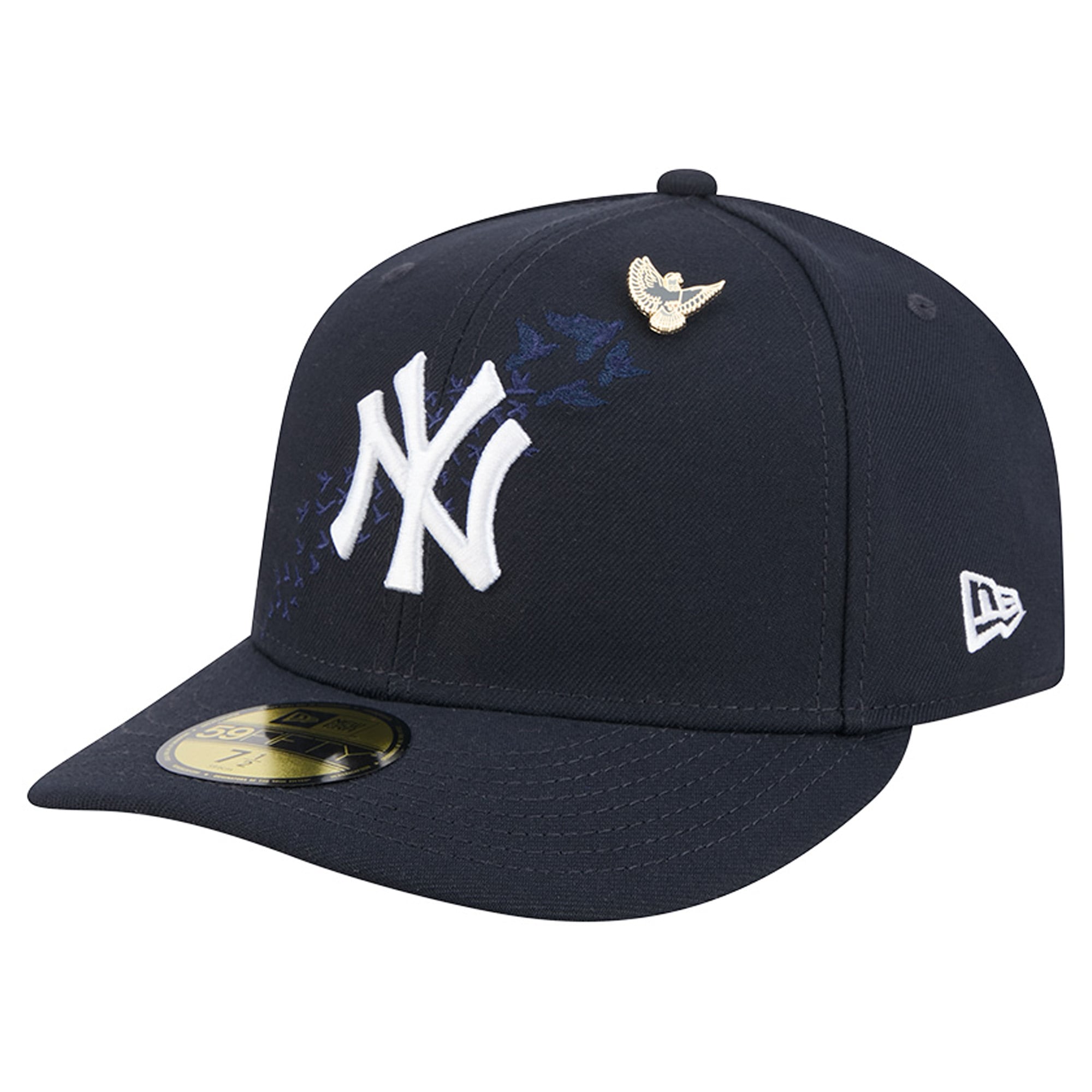 Casquette ajustée New Era 59FIFTY pour homme, bleu marine, pin 's York Yankees City Icon.