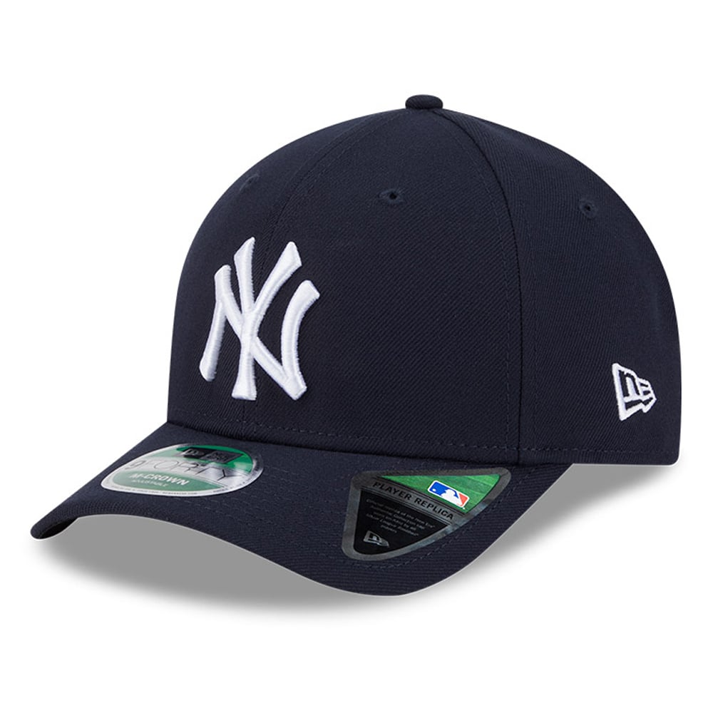 Men's New Era  Navy New York Yankees Player Replica 9FORTY M-Crown Adjustable Hat