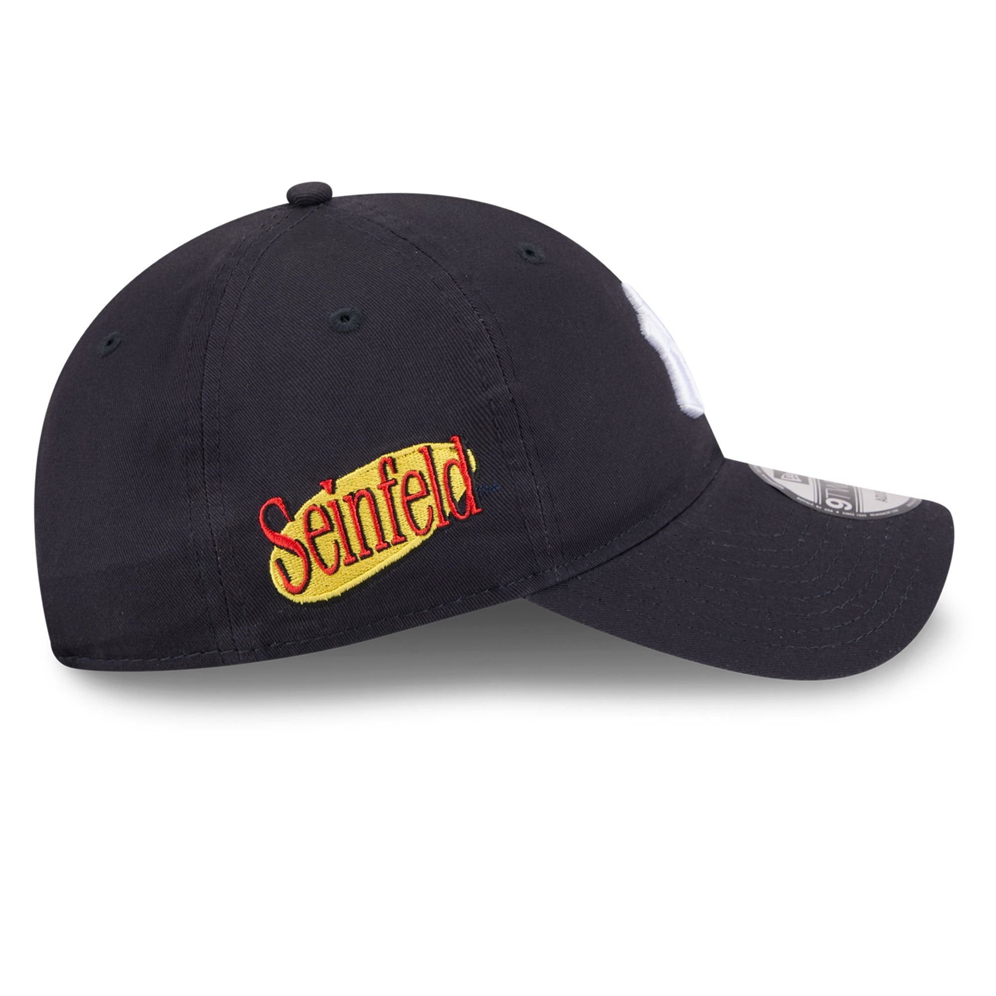 Casquette ajustable New Era 9TWENTY bleu marine New York Yankees Seinfeld pour homme