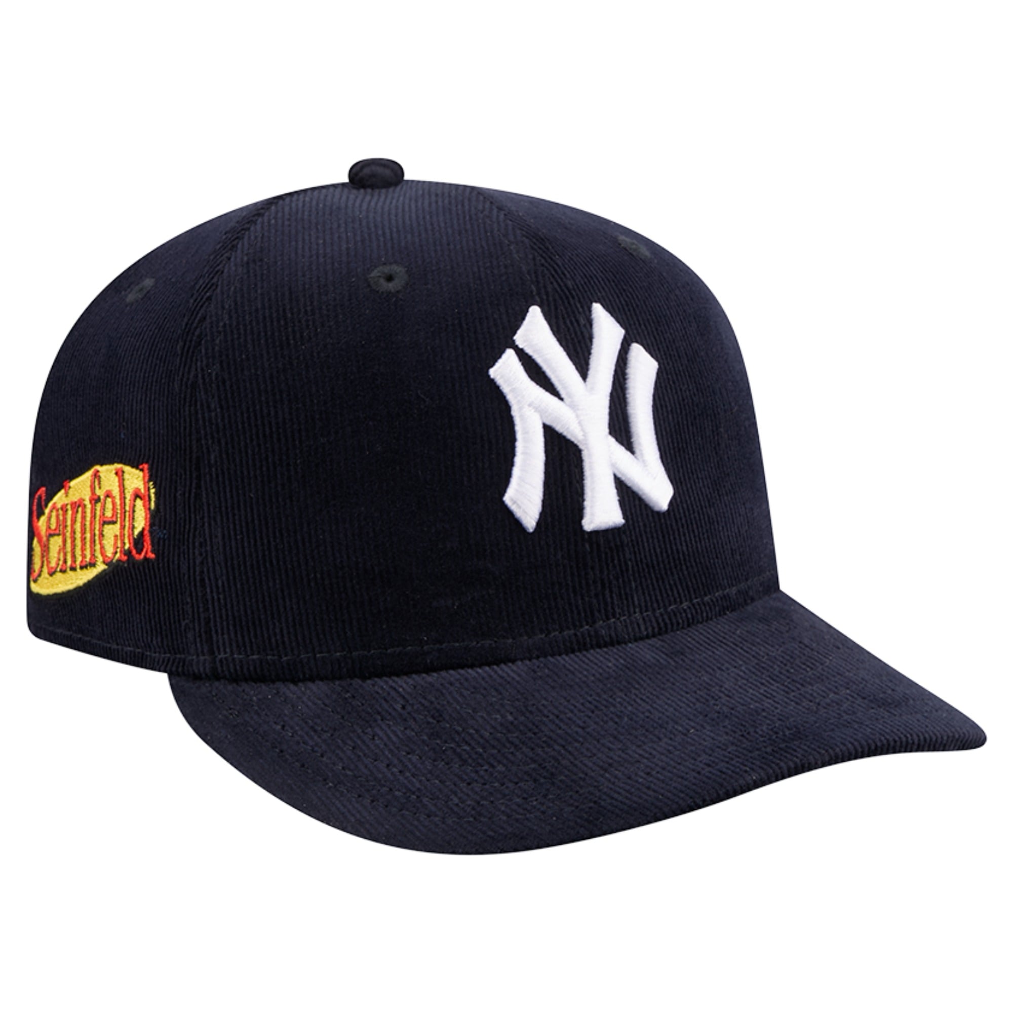 Casquette ajustée New Era 59FIFTY bleu marine York Yankees Seinfeld pour homme