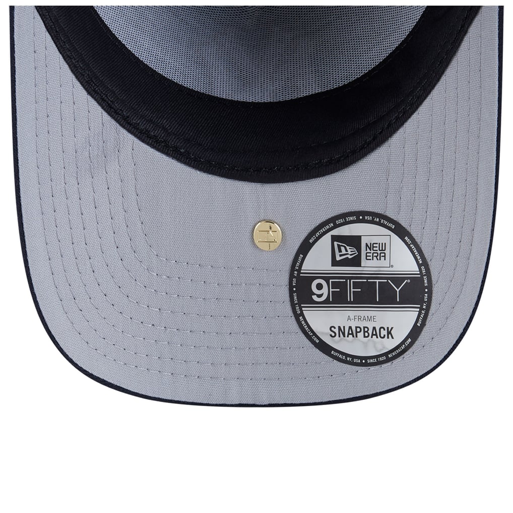Men's New Era Navy New York Yankees Visor Pin 9FIFTY A-Frame Snapback Hat