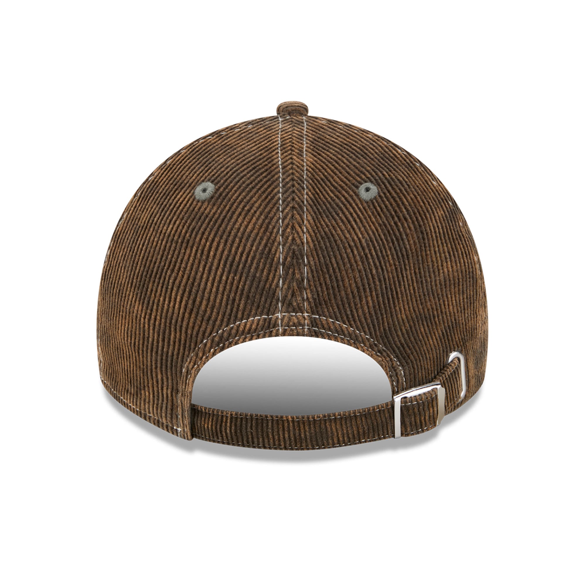 Casquette New Era Olive New York Yankees en velours côtelé, style classique décontracté, ajustable
