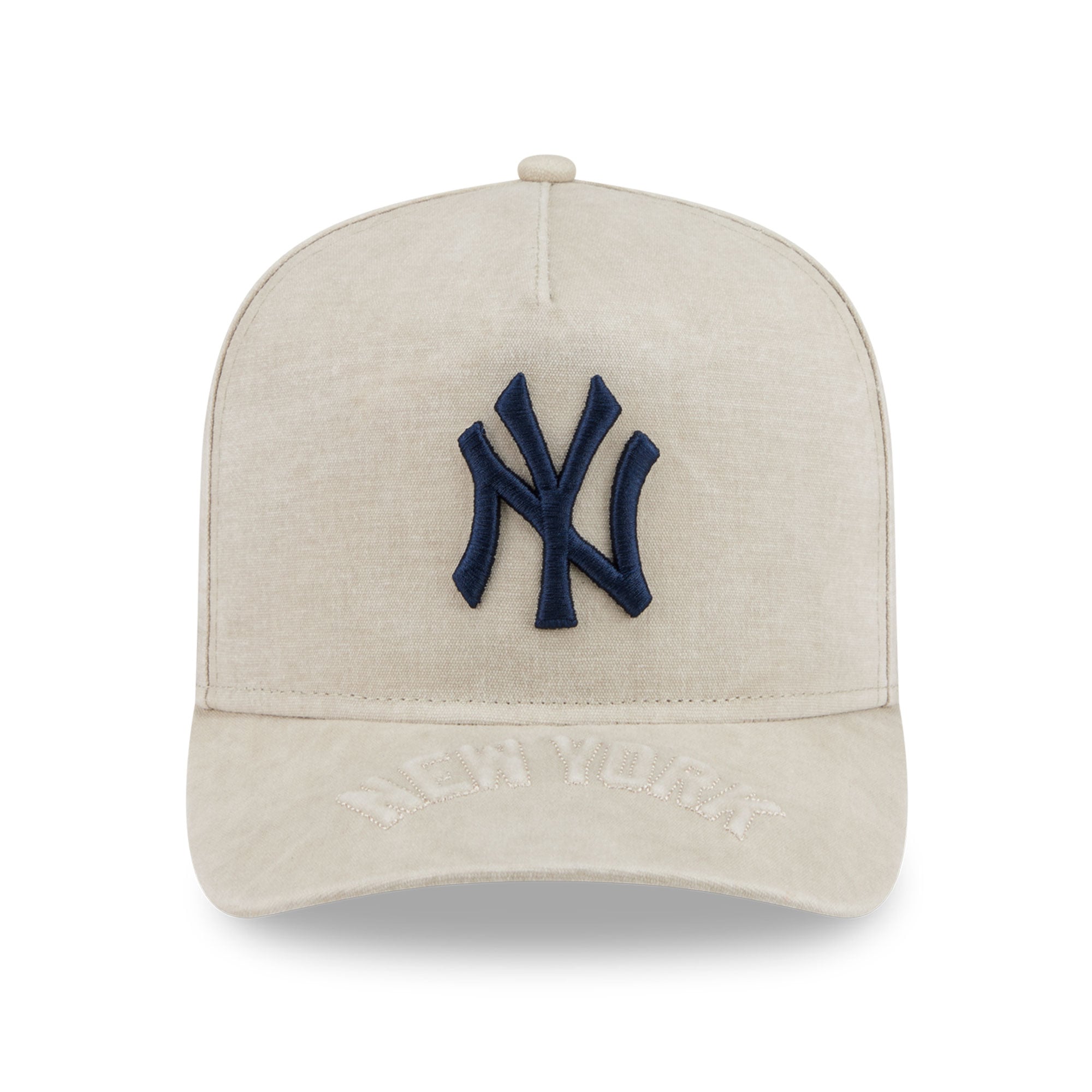 Casquette snapback New Era beige New York Yankees 9FIFTY pour homme