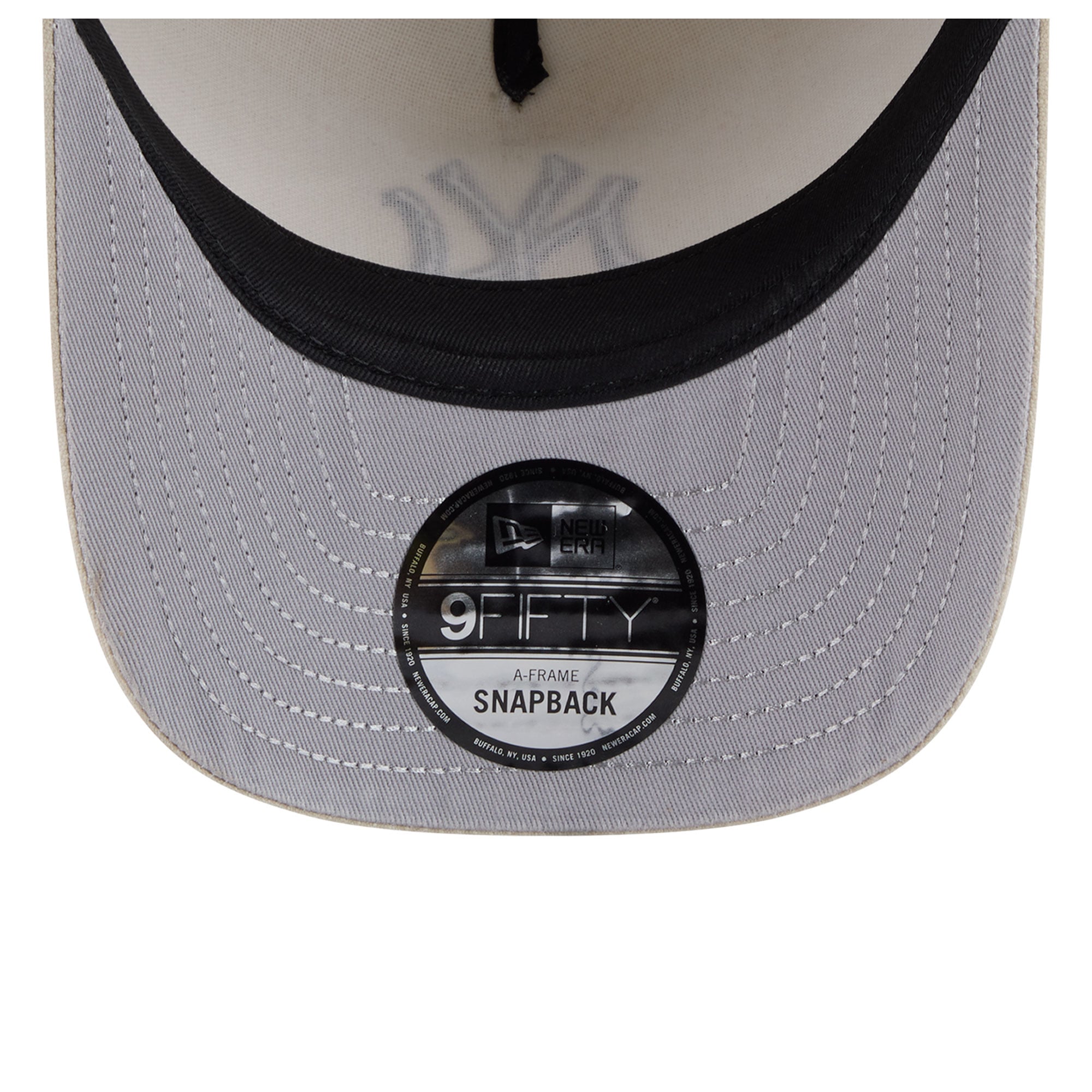 Casquette snapback New Era beige New York Yankees 9FIFTY pour homme