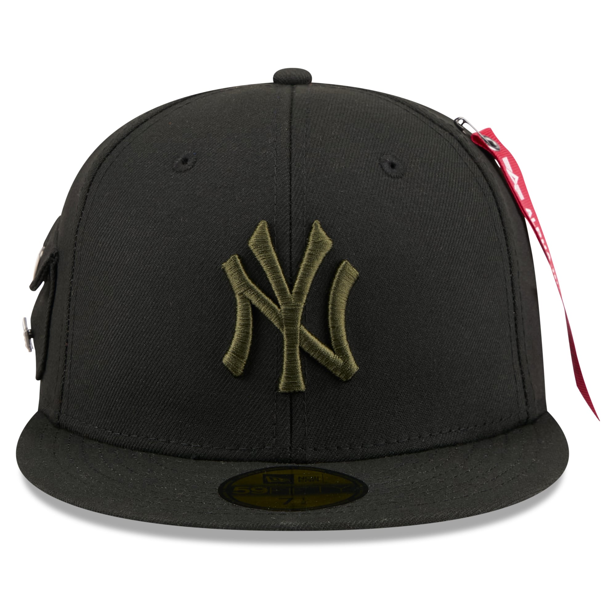 Casquette ajustée New Era x Alpha Industries noire York Yankees 59FIFTY pour homme
