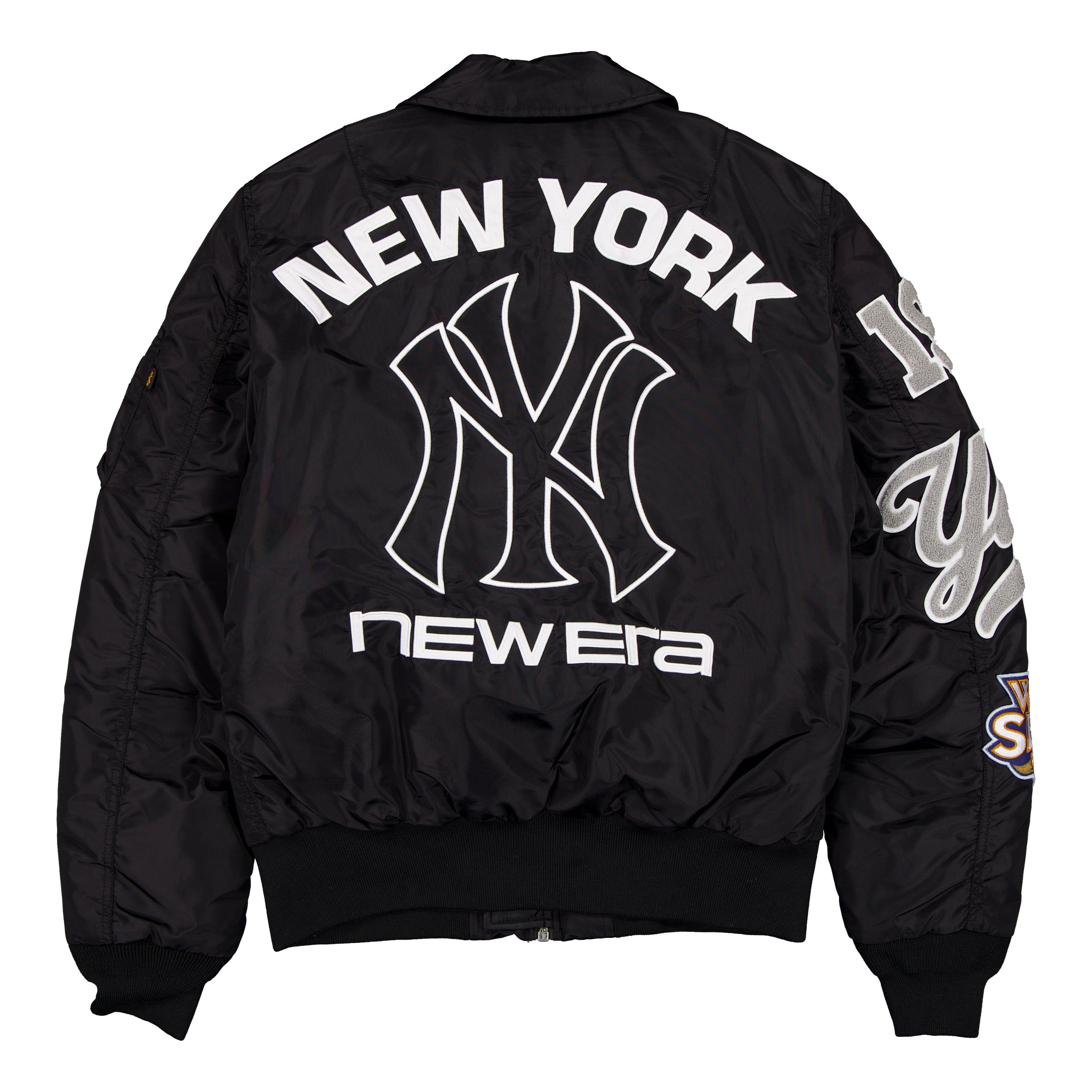 Men's New Era x Alpha Industries York Yankees MA-1 Full-Zip Bomber Jacket
